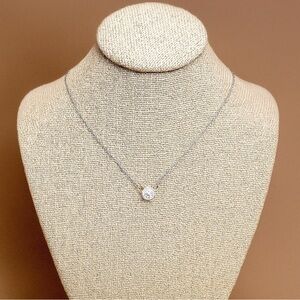 14K White Gold Diamond By The Yard
Necklace